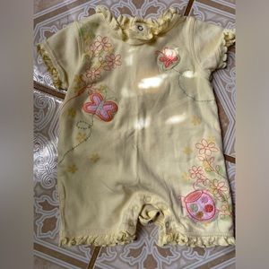 Yellow romper
